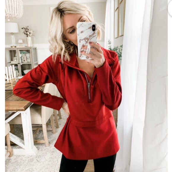 Avia Burgundy Wine Athletic Sweater - Picture 1 of 8